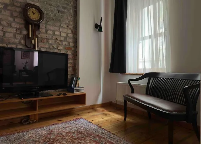 2br, 2ba, 1st Floor Of Historical Building ,galata Appartement Istambul